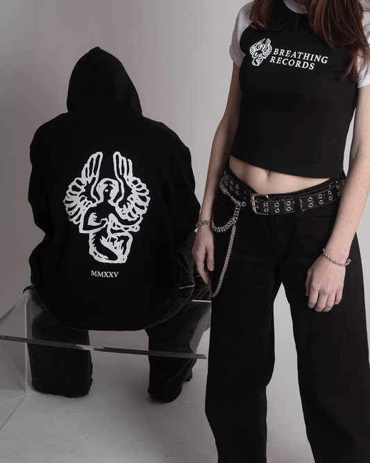 Breathing Records Cropped Tee