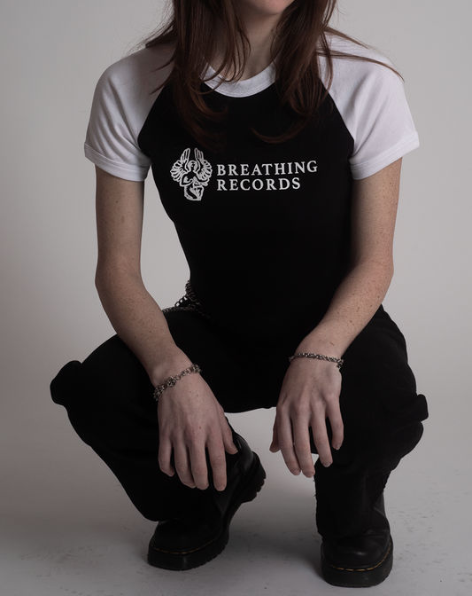 Breathing Records Cropped Tee