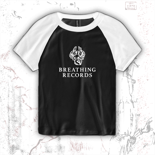 Pre-Order Breathing Records Cropped Tee