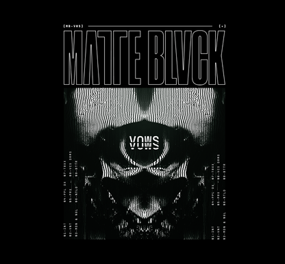 Matte Blvck - VOWS ZIPPER HOODIE