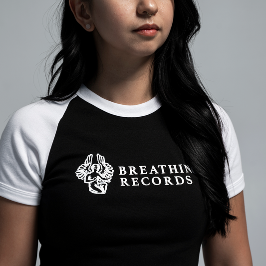 Breathing Records Cropped Tee