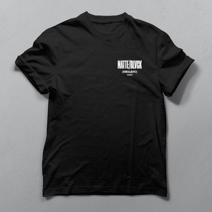 Matte Blvck - Midnight & Angel (Back Print Tee)