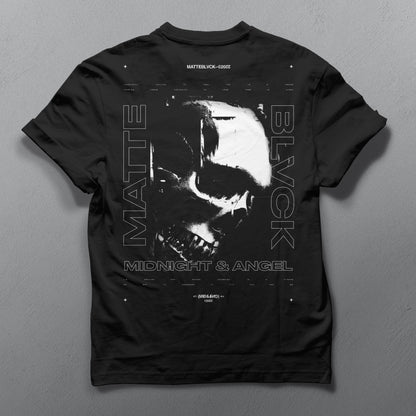 Matte Blvck - Midnight & Angel (Back Print Tee)